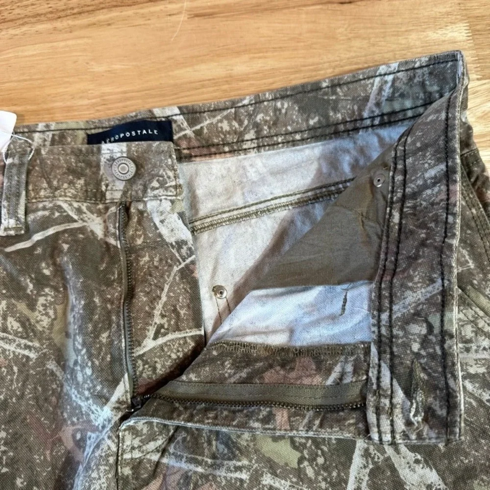 Aeropostale Carpenter Camo Pants Mens XL 39x30 Workwear Utility NEW